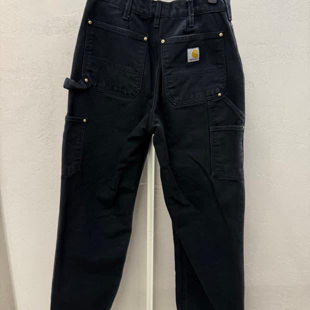 Carhartt 칼하트 불랙 더블니 카펜터 팬츠 32 5