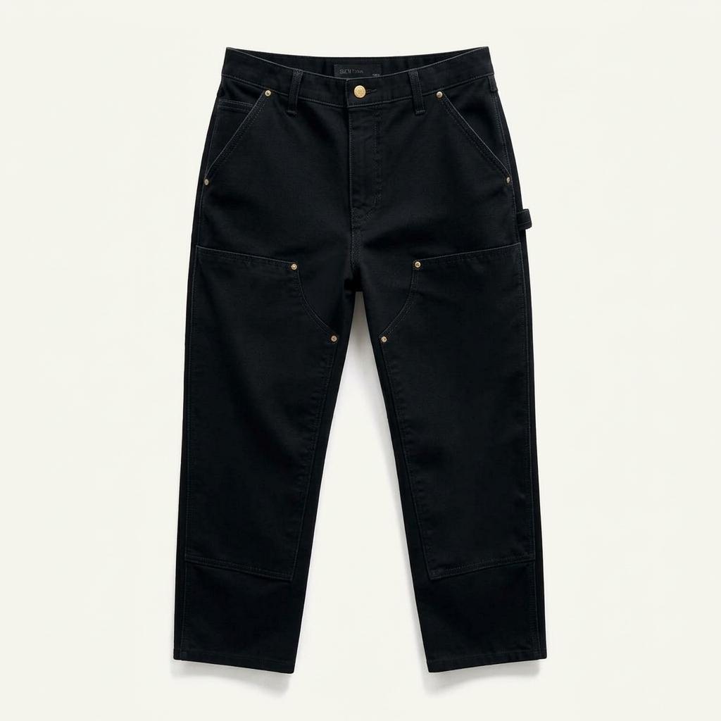 Carhartt 칼하트 불랙 더블니 카펜터 팬츠 32 1