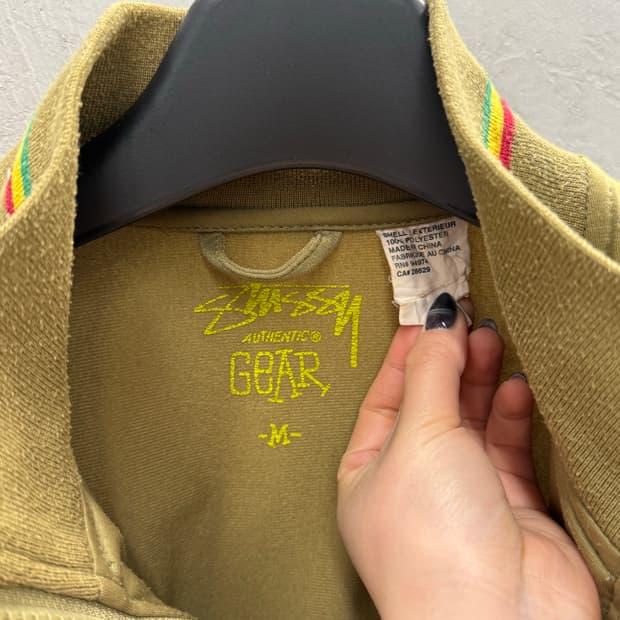 STUSSY 시투시 00s 트랙 자켓 져지 M 6