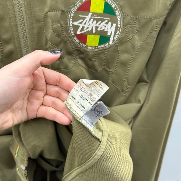STUSSY 시투시 00s 트랙 자켓 져지 M 9