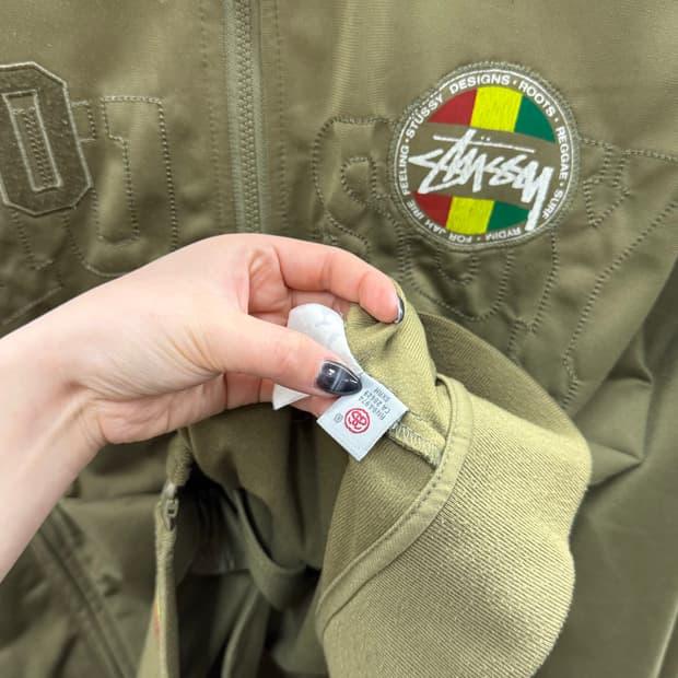 STUSSY 시투시 00s 트랙 자켓 져지 M 8
