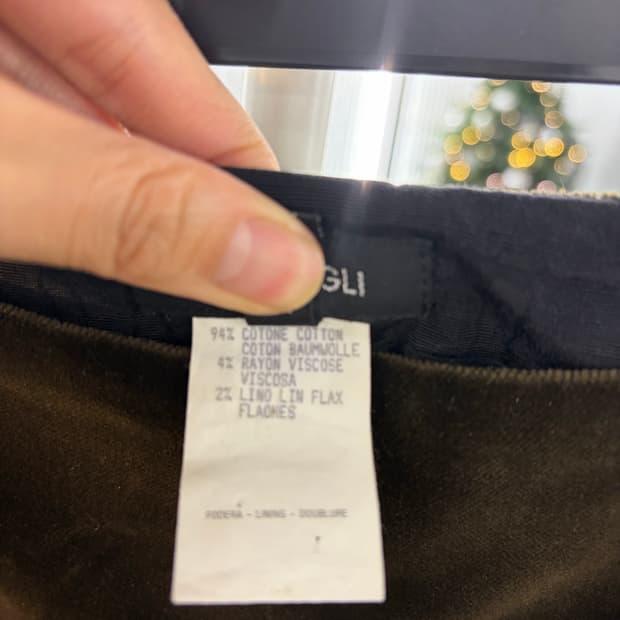 Romeo Gigli Velvet pants 40 7