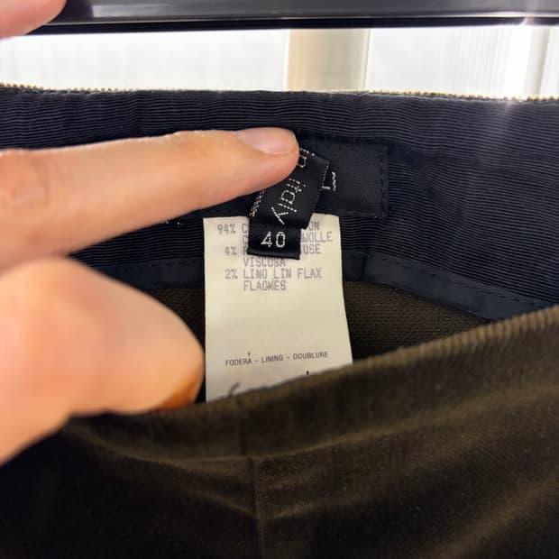 Romeo Gigli Velvet pants 40 6