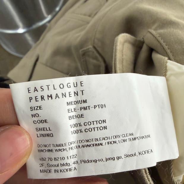 Eastlogue permanent cotton pants M 10