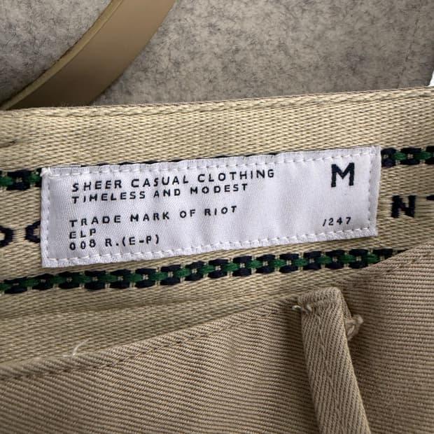 Eastlogue permanent cotton pants M 8