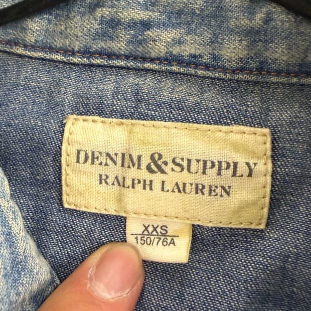 Polo Denim & Supply denim shirt XXS 6