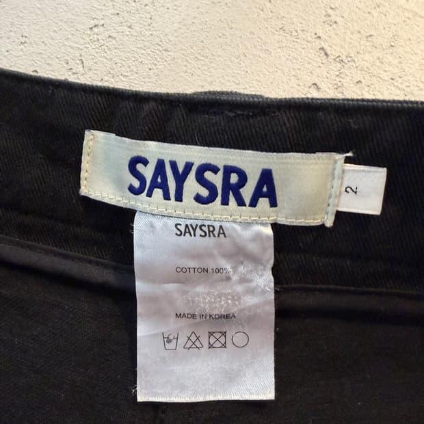 SAYSRA pocket pants 8