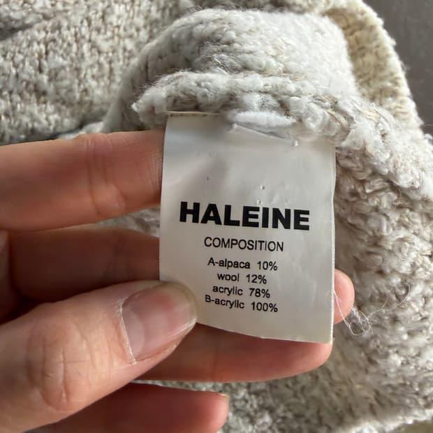 Haleine 알렌느 Boucle Sweater 8