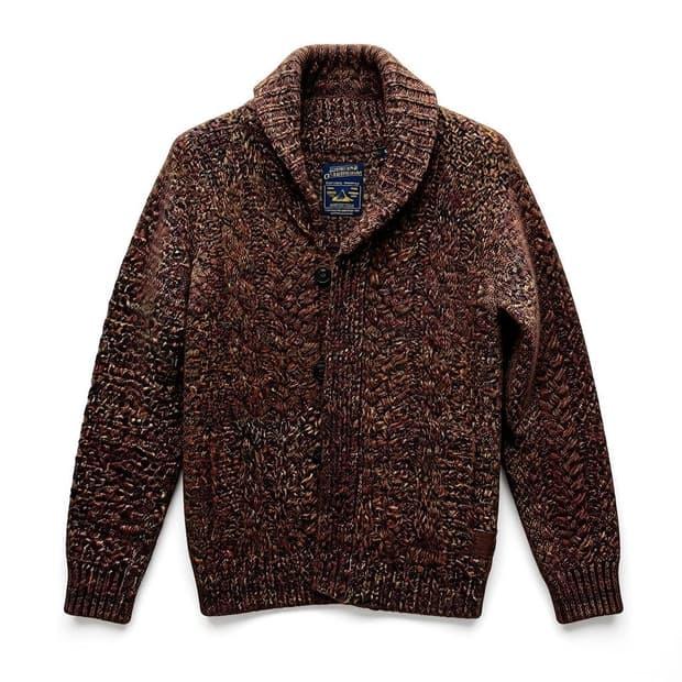 GENUINE OUTERWEAR 스카치앤소다 숄카라 집업 가디건 M 2