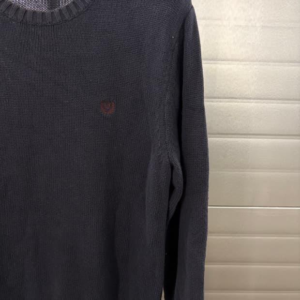Polo Chaps vintage sweater navy L 4