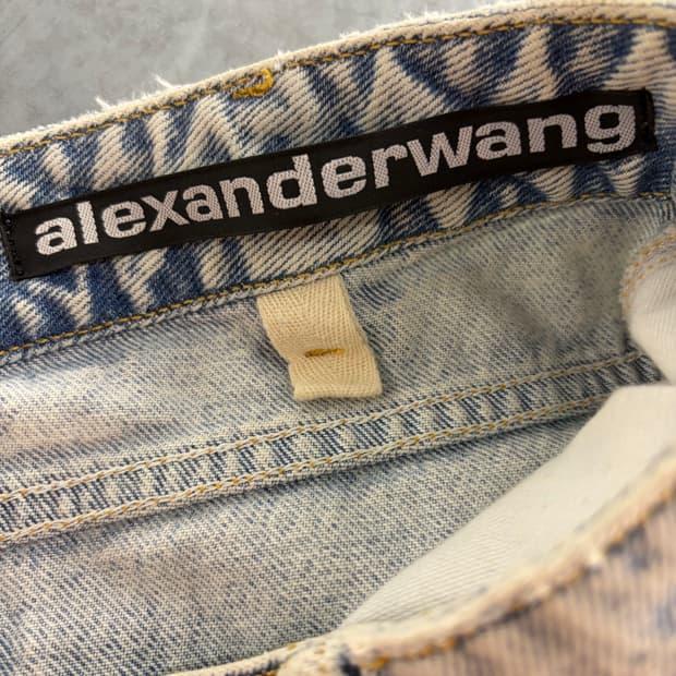 Alexander Wang destroyed denim 25 10