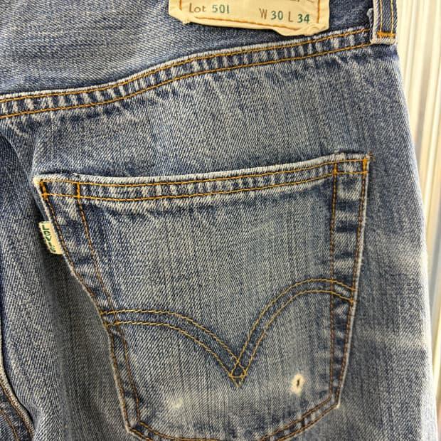 Levi's 501 1947 limited edition denim 30 6