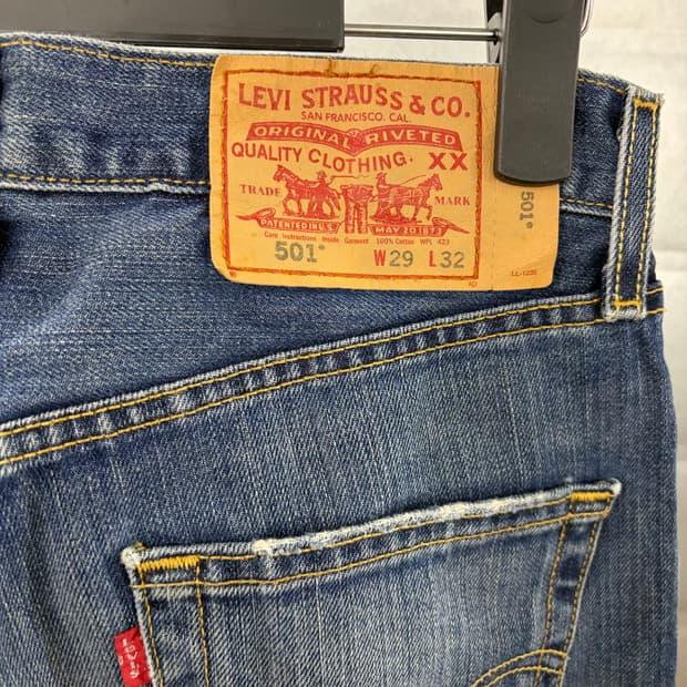 Levi's 501 denim pants 29 7