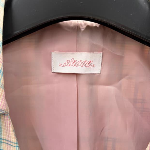 Sinoon vintage check jachet 6