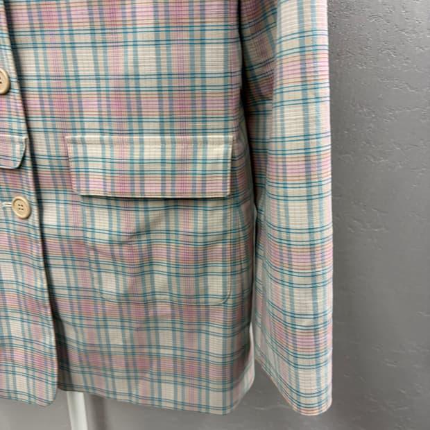 Sinoon vintage check jachet 5
