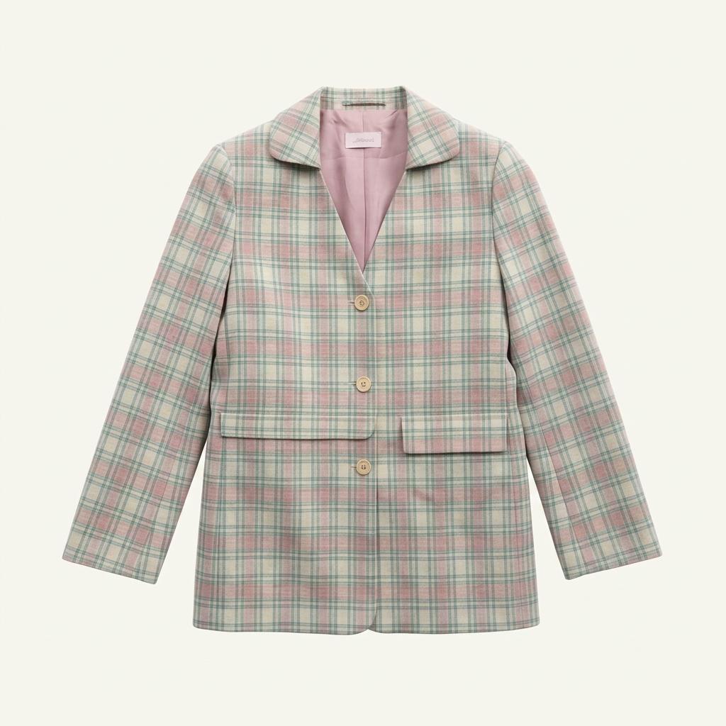 Sinoon vintage check jachet 1