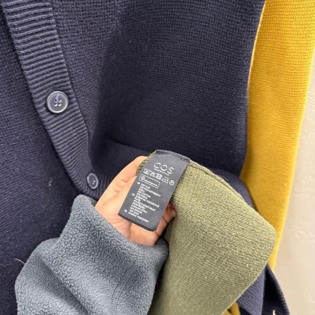 COS Two-tone cardigan L 6