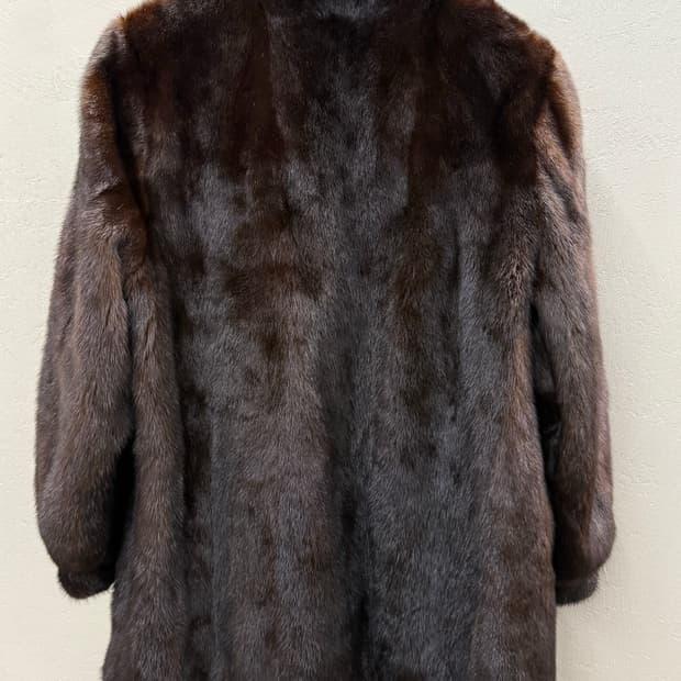 SAGA MINK 사가밍크 미디 코트 13-15 7
