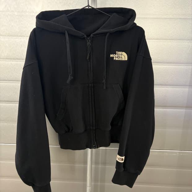 The North Face crop hood zipup 90 3