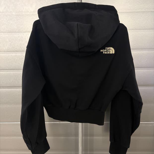 The North Face crop hood zipup 90 6