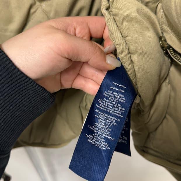 Polo RalphLauren 폴로 랄프로렌 덕다운 퀄팅 다운 봄버 자켓 5