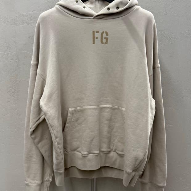 FEAR OF GOD 피어오브 갓 스냅 후드 베이지 후드티 L 3