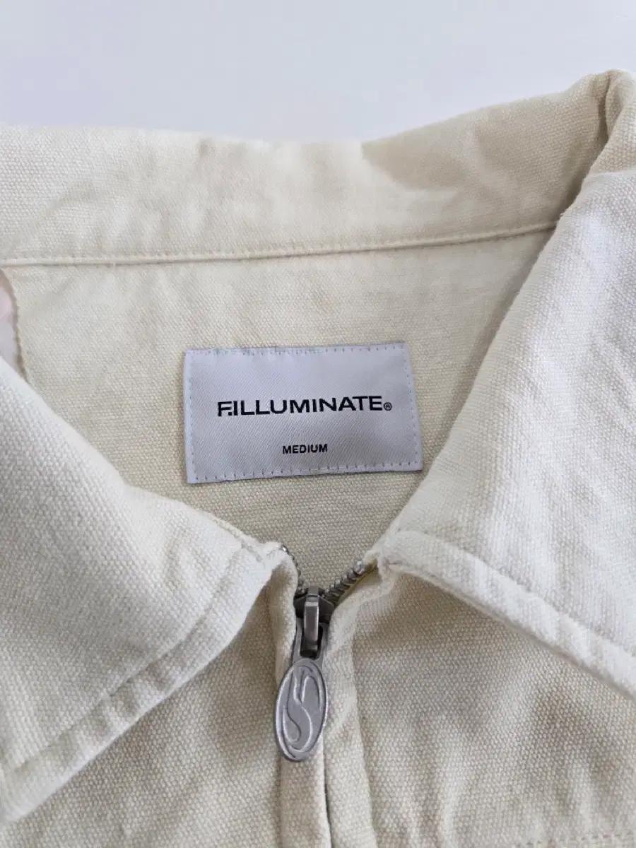 FILLUMINATE 블루종자켓 베이지 M 5