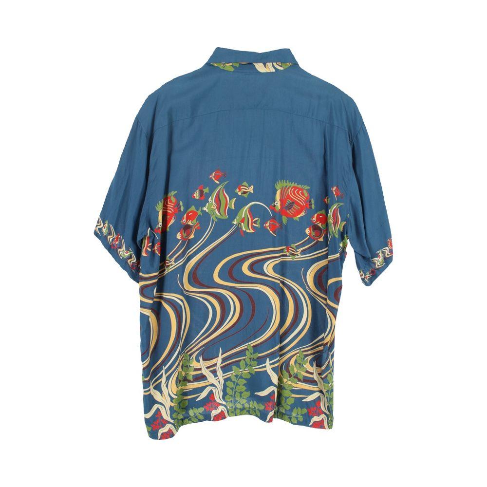 JAPAN (MEN - F) 레이온 하와이안 반팔 셔츠 5