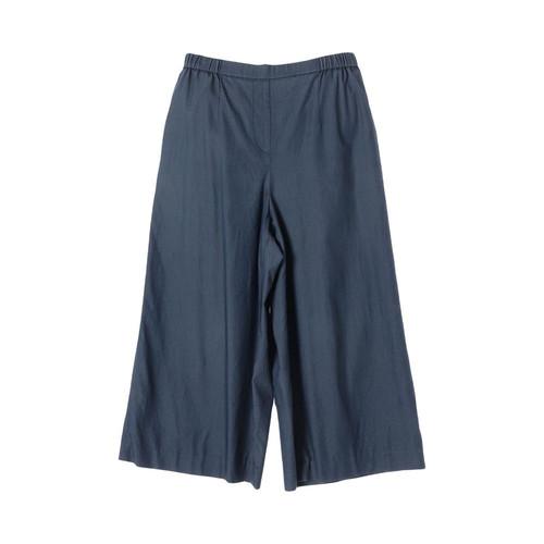 JAPAN (WOMEN - F) 레이온 나일론 폴리 데님 와이드 팬츠 2