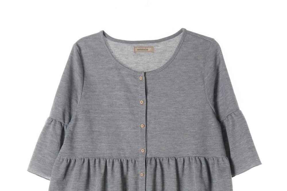 JAPAN (WOMEN - M/L) 폴리 티어드 원피스 3