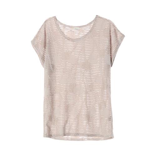 JAPAN (WOMEN - F) 폴리 나일론 디스트로이드 오픈워크 니트 원피스 2