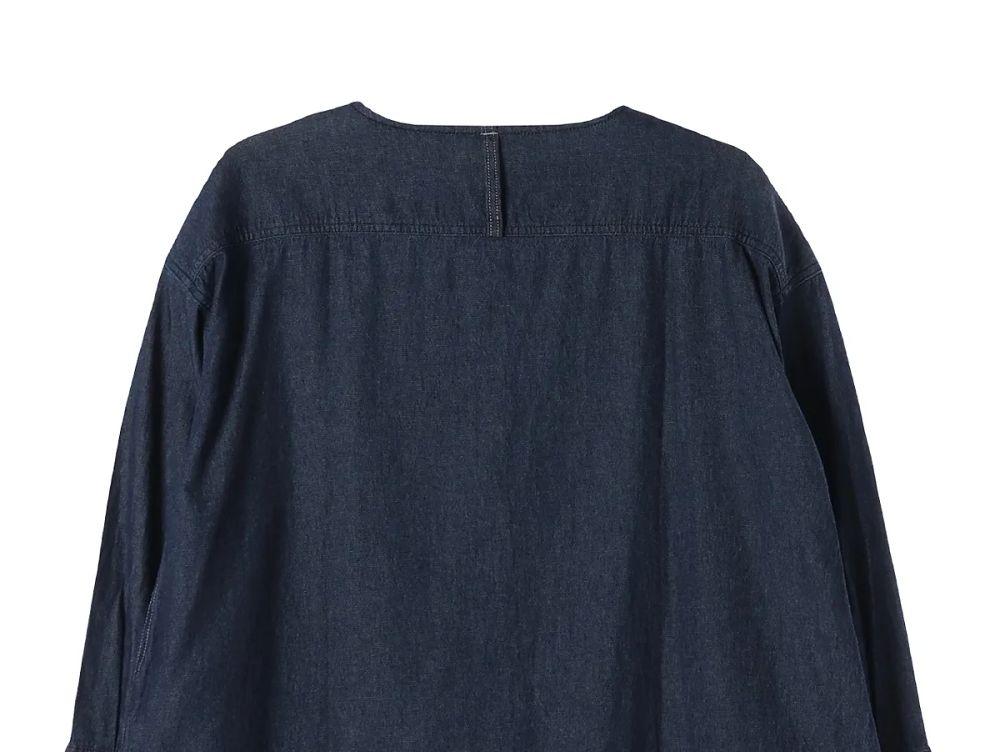JAPAN (WOMEN - M/L) 코튼 데님 블라우스 6