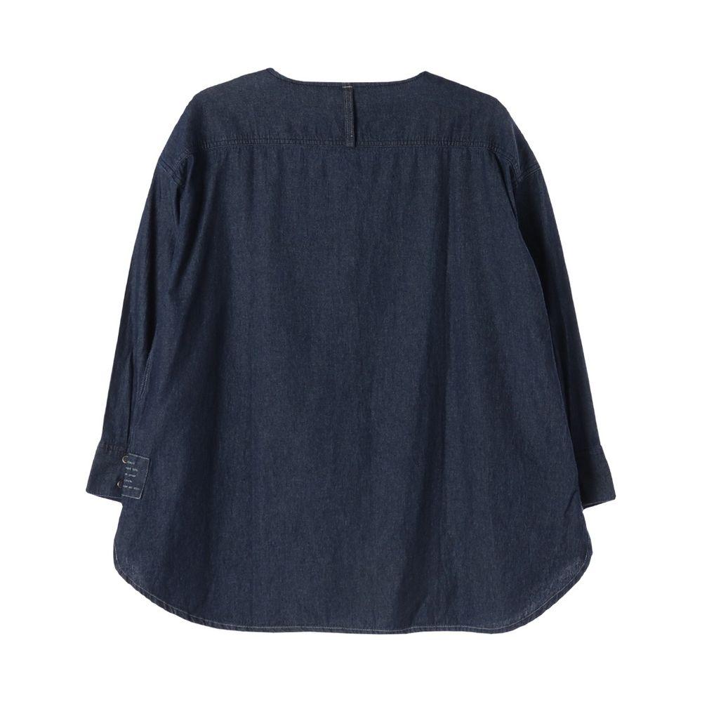 JAPAN (WOMEN - M/L) 코튼 데님 블라우스 5