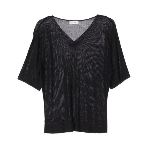 JAPAN (WOMEN - L) 아크릴 린넨 레이온 브이넥 니트 탑 2