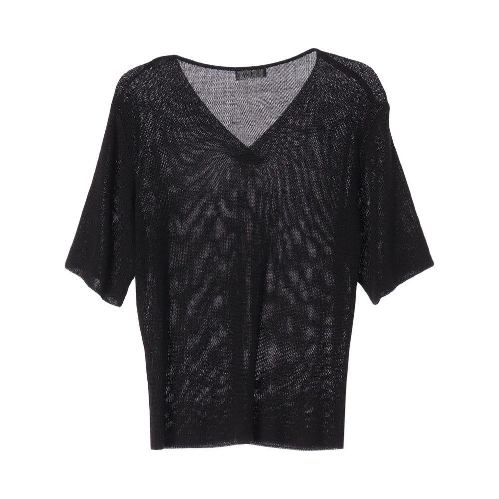 JAPAN (WOMEN - L) 아크릴 린넨 레이온 브이넥 니트 탑 5