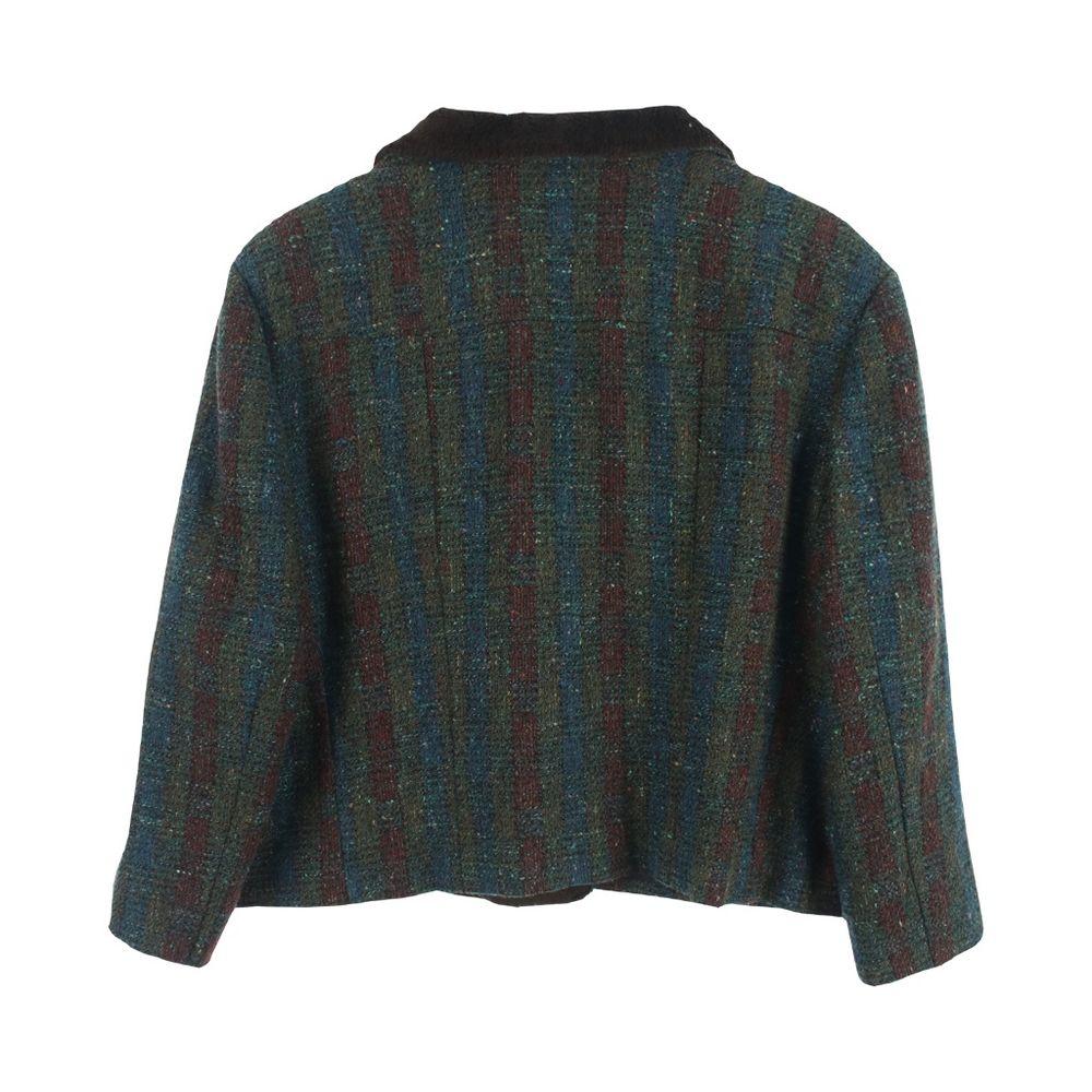 JAPAN (WOMEN - L) [SET] 울 블렌드 멀티 컬러 자켓 & 스커트 11