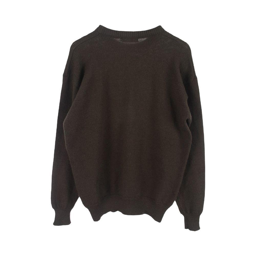 JAPAN (MEN - L) 울 100% 패턴 니트 탑 5