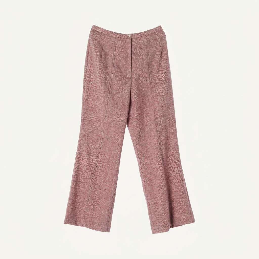 JAPAN (WOMEN - M) 울 블렌드 핀턱 슬랙스 1