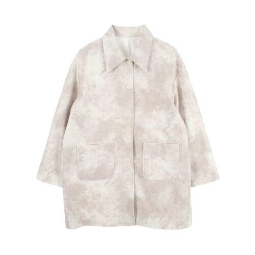 KOREA (MEN - XL) 비건 레더 롱 자켓 2