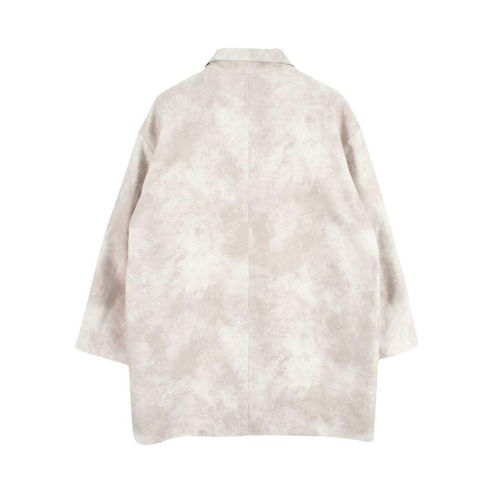 KOREA (MEN - XL) 비건 레더 롱 자켓 6