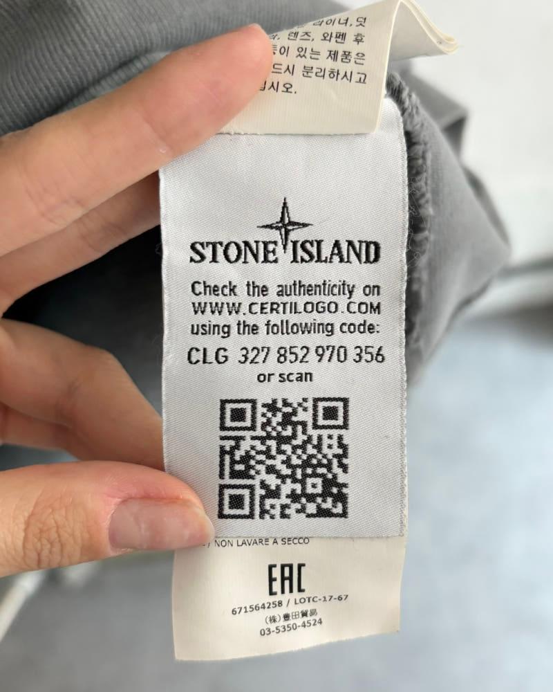 Stone Island 스톤아일랜드 딥그레이 와펜 맨투맨 8