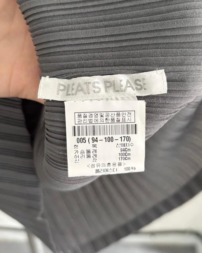 Pleats Please 플리츠플리즈 그레이 플리츠 티셔츠 10