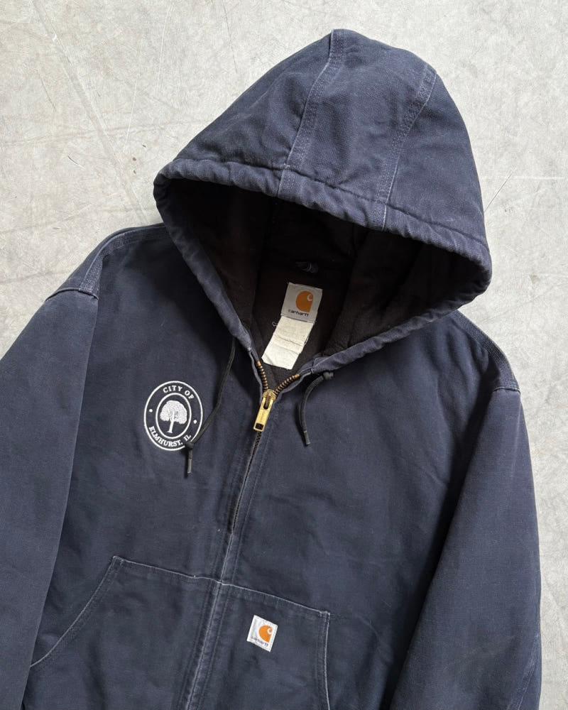 Carhartt 칼하트 네이비 덕 액티브 워크 자켓 4