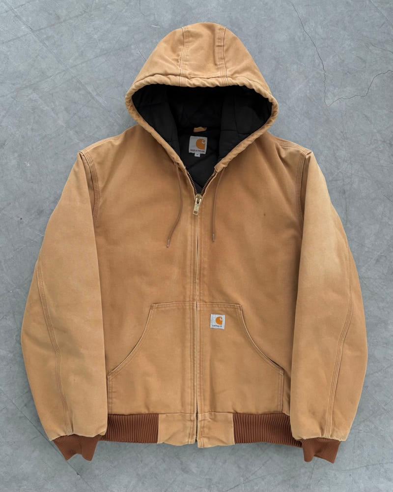 Carhartt 칼하트 베이지 덕 액티브 워크 자켓 4