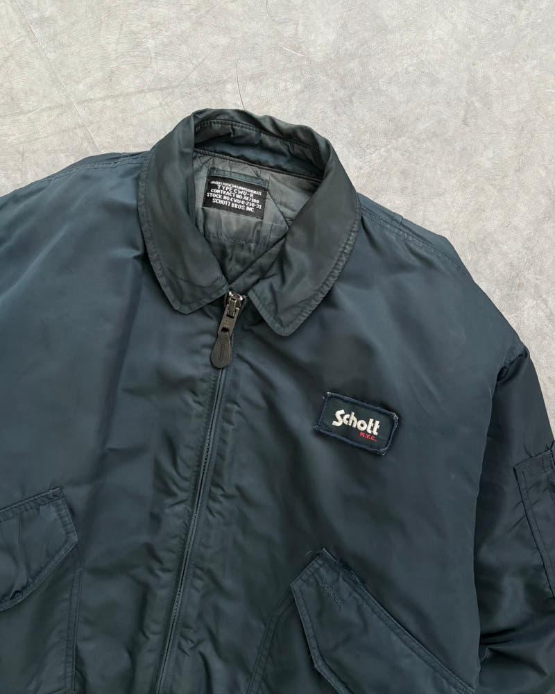 Schott 쇼트 CWU 플라이트 봄버 자켓 4