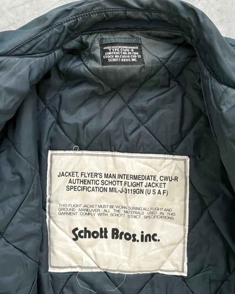 Schott 쇼트 CWU 플라이트 봄버 자켓 5