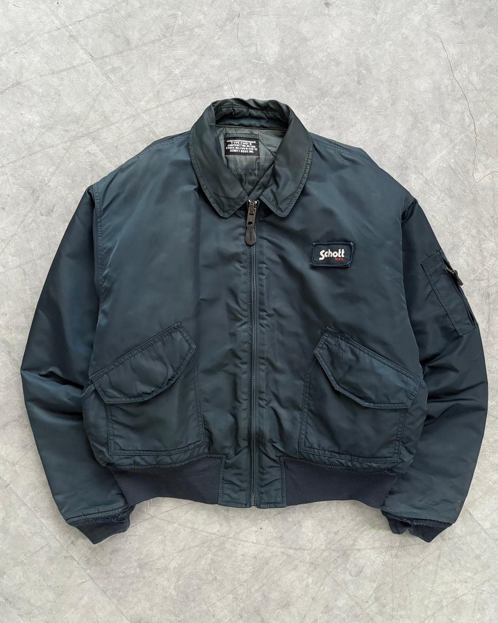 Schott 쇼트 CWU 플라이트 봄버 자켓 2