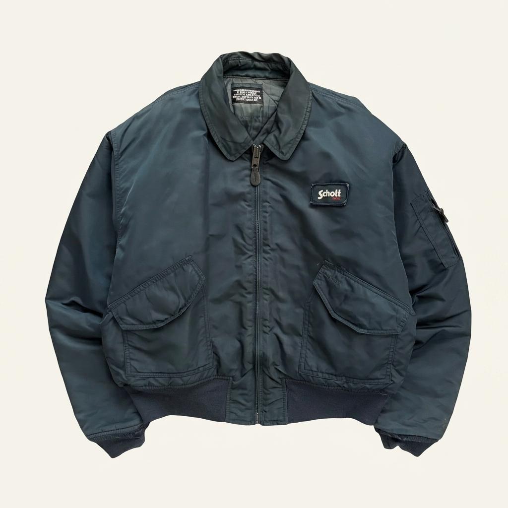 Schott 쇼트 CWU 플라이트 봄버 자켓 1