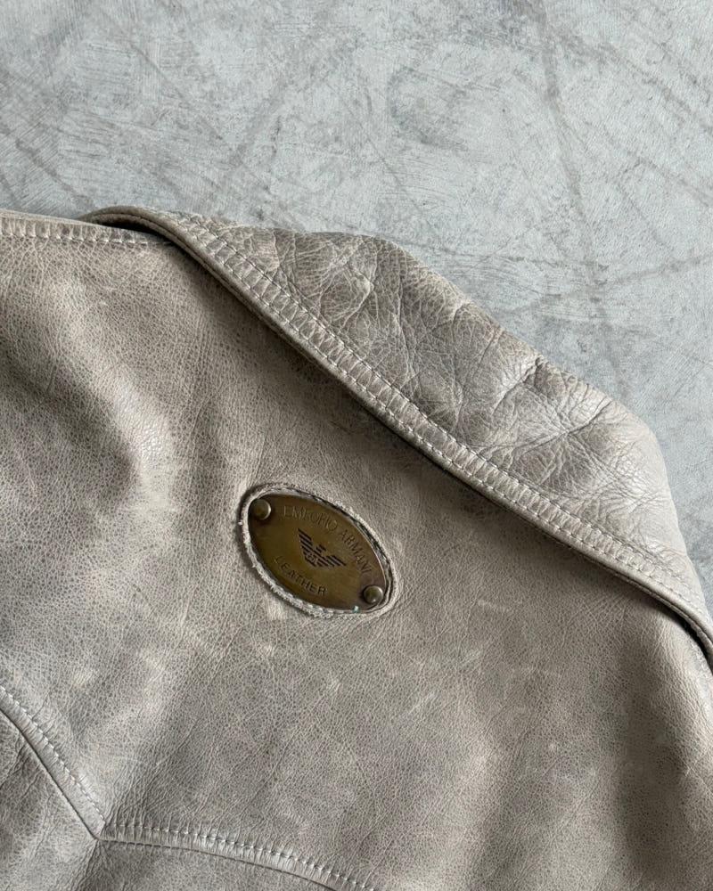 Emporio Armani 엠포리오 아르마니 90‘s 레더 베스트 7