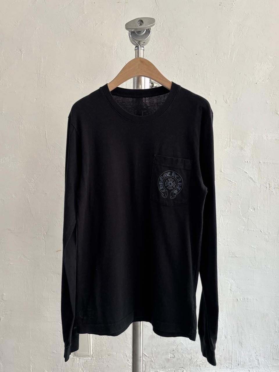Chrome Hearts 크롬하츠 그레이 홀스슈 로고 스태프 롱슬리브 2